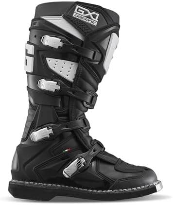 Amazon.com: Gaerne SG12 Motocross Boot Black 7 : Clothing, Shoes